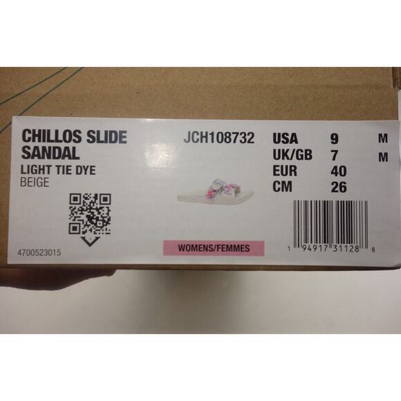 NEW Chaco Chillos Slide Light Tie Dye Comfort Slip On Sandal Slide Women's 9 - Picture 11 of 11